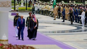 It was a busy day for President Trump and Crown Prince Mohammed Bin Salman in Riyadh. Among other things, they agreed billion-dollar deals on arms, computer chips and AI investment