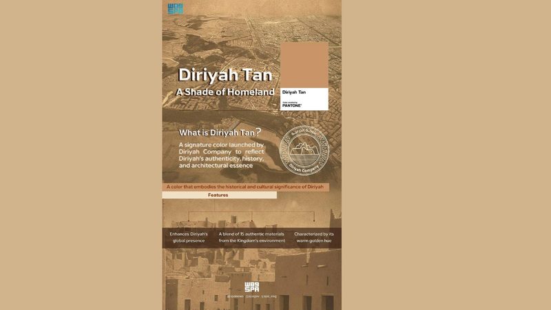 Diriyah Tan: a timeless tribute to At-Turaif and new landmarks like Bujairi Terrace and Bab Samhan Hotel. Hmm