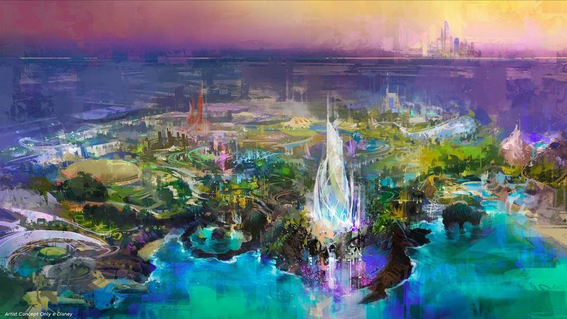 An undated artist's impression of a Disney theme park resort which the Walt Disney Company and Miral plan to construct in Abu Dhabi