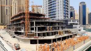 Construction of real estate in Dubai has taken off to meet rising demand over the past four years