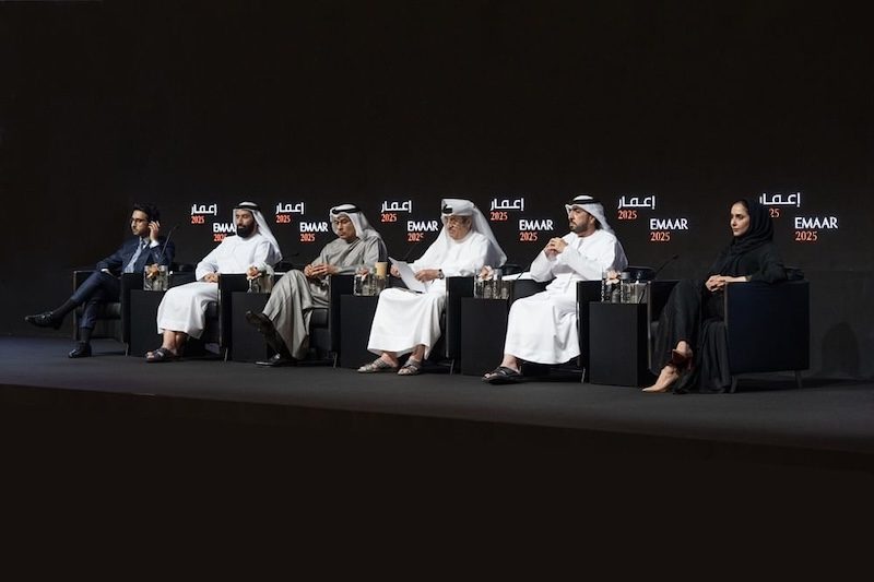 Emaar board members at the AGM in March 2025. Revenue backlog from property sales jumped to AED127 billion as of March 31, 2025, rising 62 percent year on year
