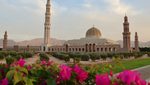 Sultan Qaboos Grand Mosque in Muscat. Oman is taking steps to address a budget deficit