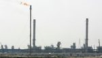 Natural gas wells at the Habshan gas complex in Abu Dhabi. It is run by Adnoc, which is investing in carbon capture