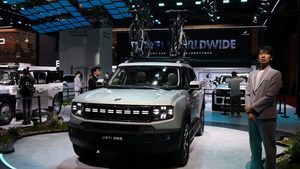 Jetour T1 at the Auto Shanghai show in China. The carmaker is planning a facility in Dubai
