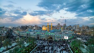 Karbala, Iraq. The country needs investment to rebuild, including in its tech sector
