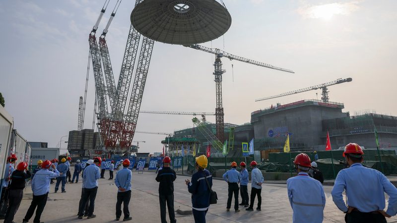 Completion of small modular reactor in, Hainan, China. The US is active in development of SMRs