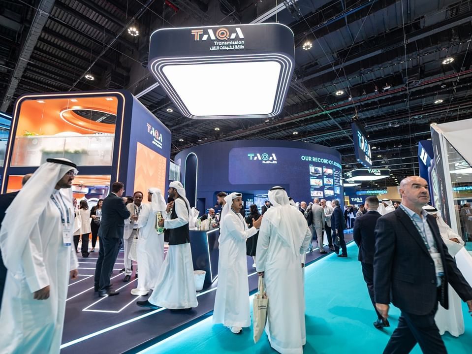 The World Utilities Congress in Abu Dhabi. Taqa CEO Jasim Husain Thabet said the company wants to acquire 'fully integrated' companies