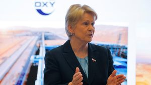 Occidental Vicki Hollub CEO said 'Oman is a country that keeps giving'.
