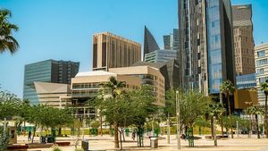 A view of the King Abdullah Financial District in Riyadh. Graphiant's regional HQ will 'localise talent, technology transfer and ecosystem growth'