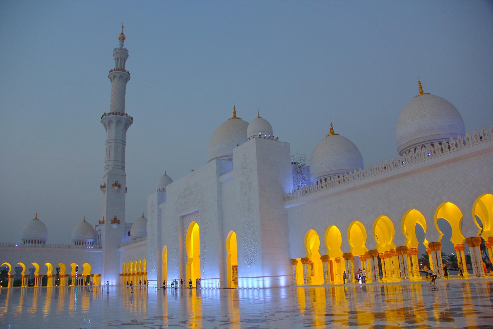 Arabian Construction Company's projects include Abu Dhbai's Sheikh Zayed Grand Mosque