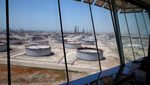 Saudi Aramco's Ras Tanura oil refinery and terminal. Aramco will ship about 47m barrels to China in July, 1m barrels less than June's allotted volume