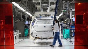 A Volkswagen assembly line. The company says it is 'very interested' in Egypt as a production hub
