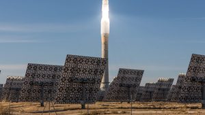 Masdar's Gemasolar project in Spain. The company is aiming to fund expansion through bond issuances