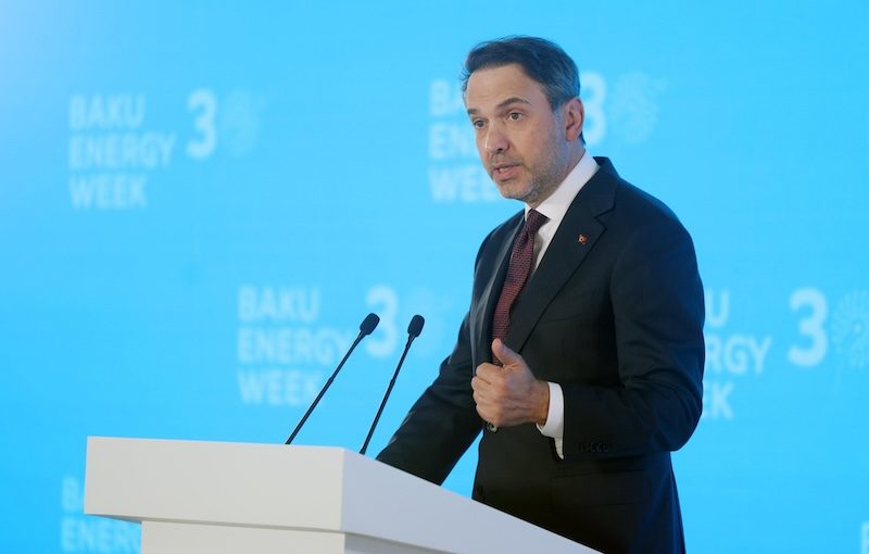 Turkish energy minister Alparslan Bayraktar said Ankara will expand its exploration activities in the Caspian Sea