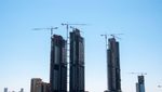 Construction in Kuwait City. Kuwait's real estate sector 'was buoyant in the first nine months of last year', research has found