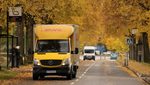 A DHL truck. The US company intends to vastly increase its presence in the Middle East