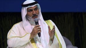 Haitham Al Ghais, Opec secretary general, at the Energy Asia conference. He said on June 13 that social media posts from the International Energy Agency projected 'a sense of market fear'