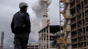 Atyrau Oil Refinery owned by Kazakhstan state energy company KazMunayGas. The country has been exceeding its Opec+ quotas