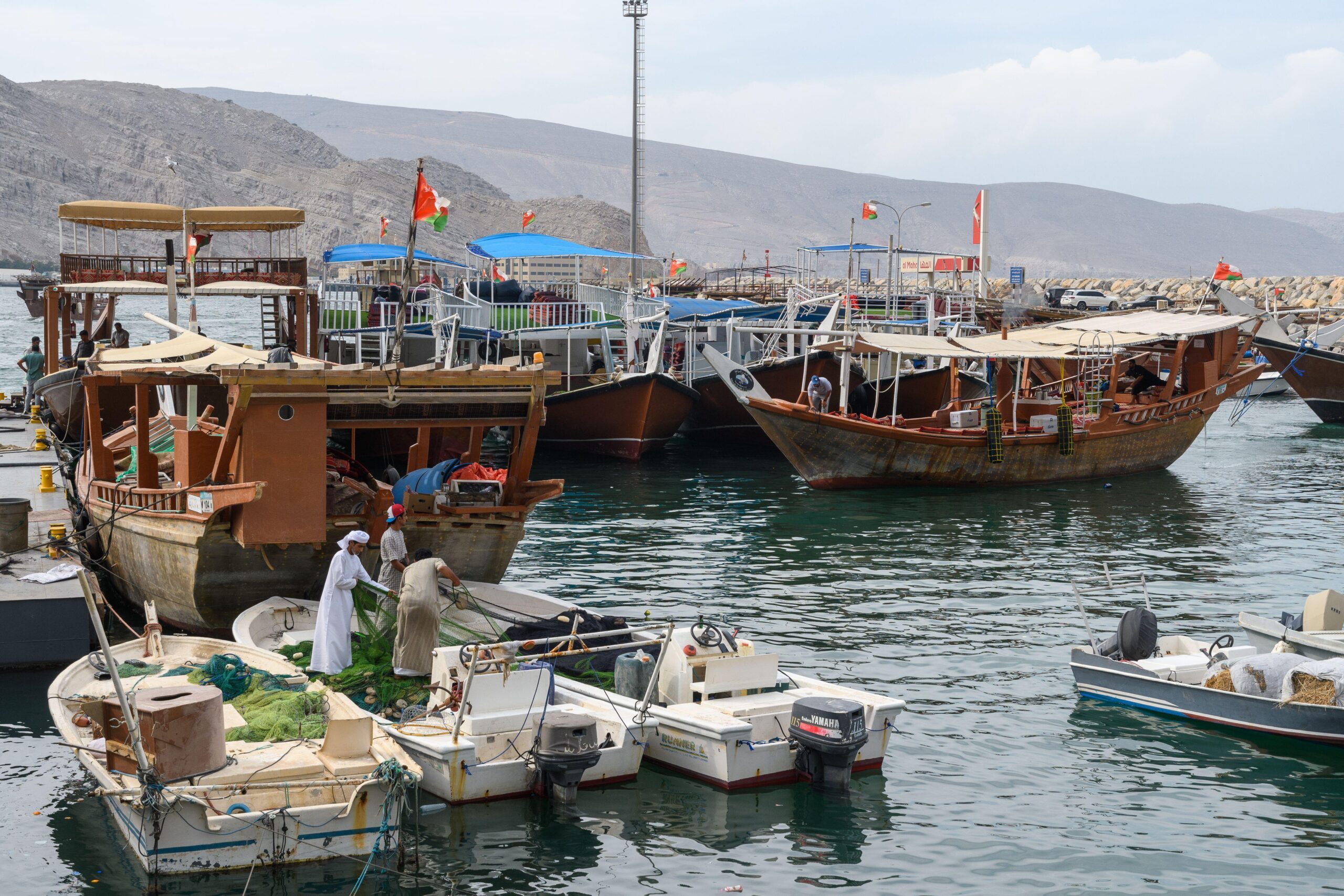 A new dry dock in Musandam will boost Oman's regional trade and give local fishermen easier access to GCC markets