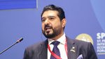 Oman’s minister of commerce, industry and investment promotion, Qais bin Mohammed al Yousef, announces the new plant which will process over 150 tonnes of copper annually