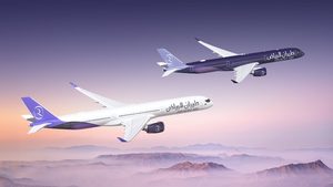Riyadh Air, which is due to start services this year, placed an order for 25 A350-1000 jets