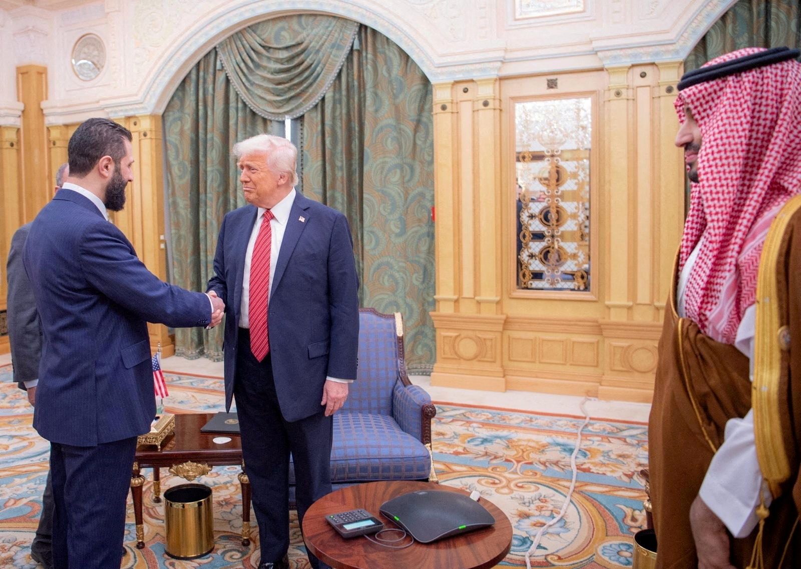President Donald Trump meets with President Ahmed al-Sharaa. With US sanctions lifted, Syria begins work on a new free zone, a key economic move by the Syrian President's administration