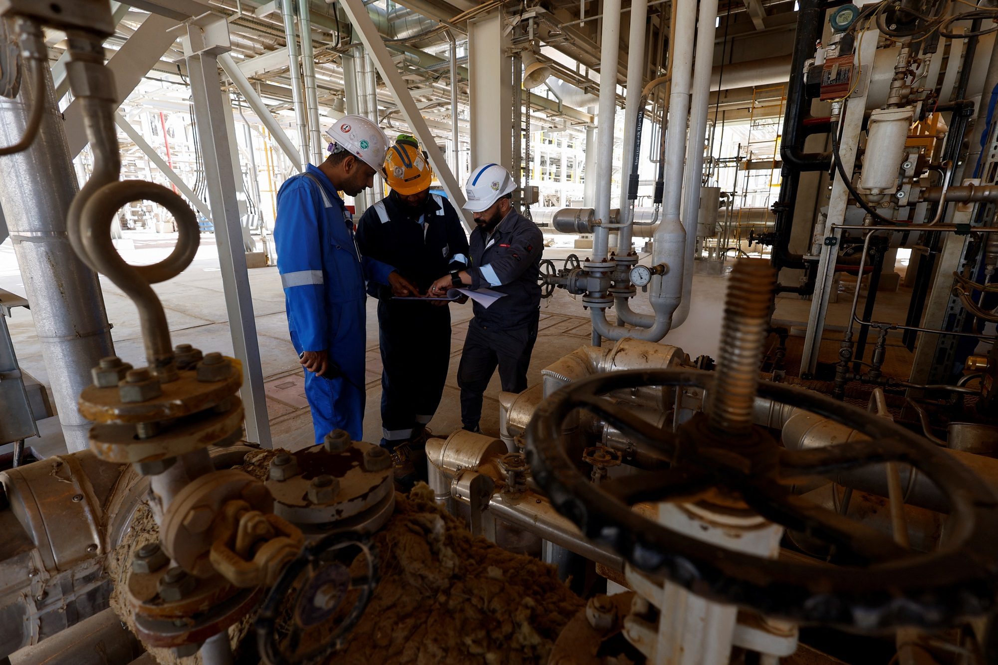 A refinery in Kerbala, ,Iraq, China is increasingly stepping into the country's oil production