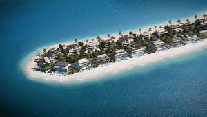 Spanning 13.4km, Palm Jebel Ali’s seven islands feature 16 fronds and more than 90km of beachfront