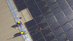 A solar farm in northern Italy. Altérra's investment in Absolute Energy is set to create 1.4 gigawatts in solar and battery storage across the country