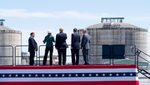 President Trump visited an LNG terminal in Louisiana in his first term to promote exports and now Gulf interests are paying attention