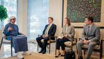 UAE deputy prime minister and foreign minister Sheikh Abdullah bin Zayed Al Nahyan met a delegation from the European Parliament in April