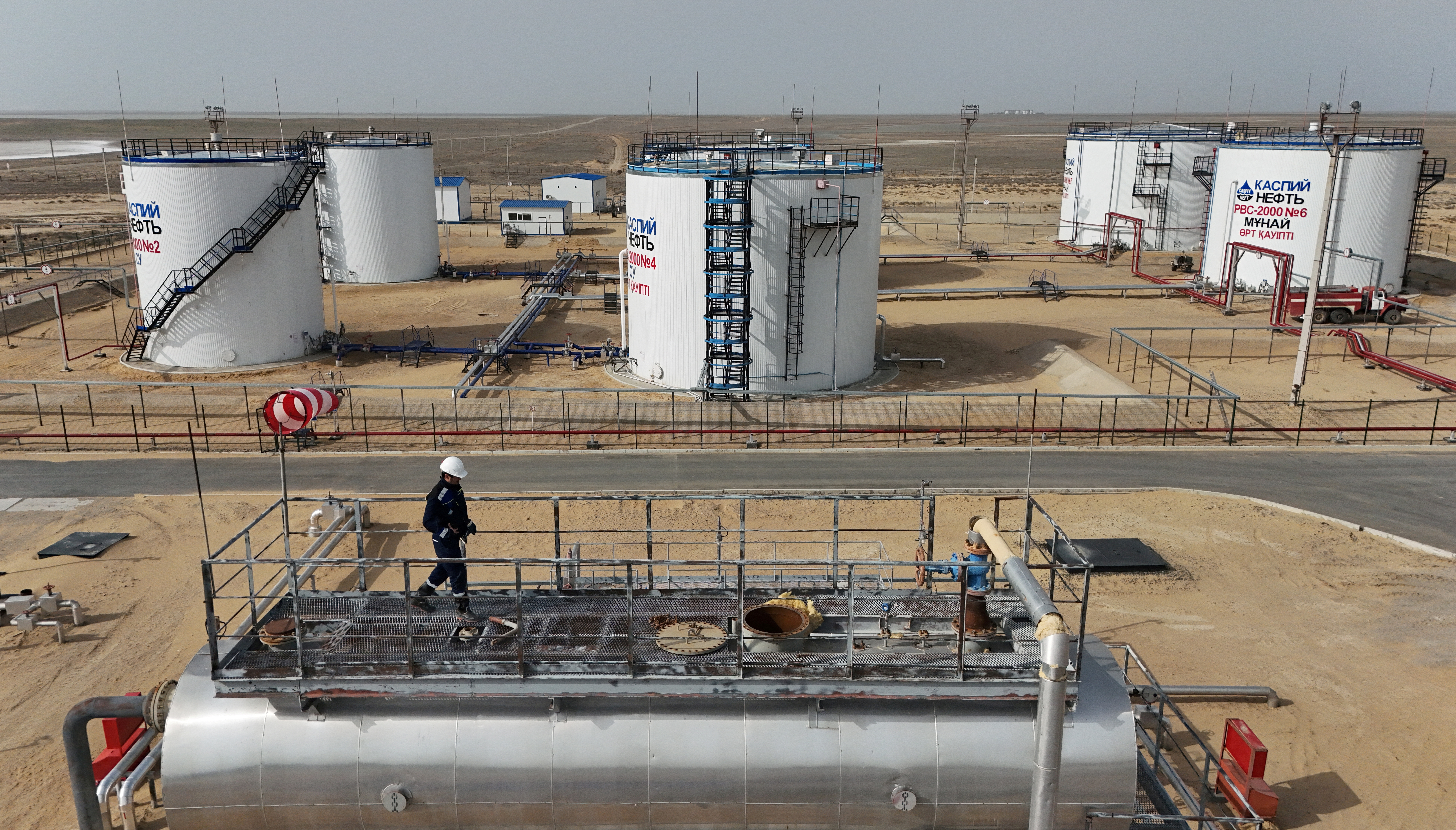 The Airankol oil field in Kazakhstan, which alongside Iraq and Russia, has not stuck to earlier production quotas
